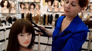 🌿 Как уложить натуральный парик | Укладка париков из натуральных волос в «Бутик Парик» на Ладожской