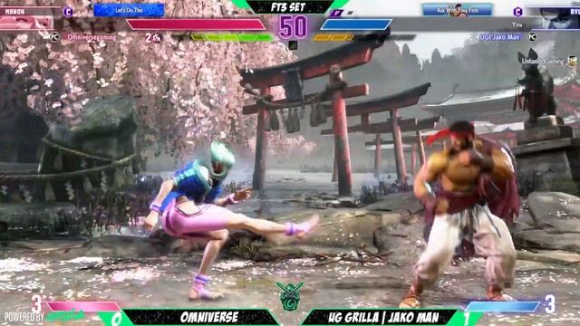 Street Fighter 6 Fight Club Exhibition Series - UG| Grilla | Jako Man VS Omniverse FT3 Set смотреть онлайн