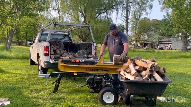 CountyLine 25 Ton Log Splitter - First Truck Load смотреть онлайн