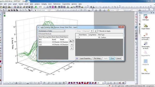 Basic Of 3D Plotting| Origin tutorial| 3D plotting in Origin смотреть онлайн