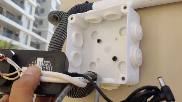 how to install cctv camera on cat 6 wire over 200-300 MTR long distance complet installation on sit смотреть онлайн