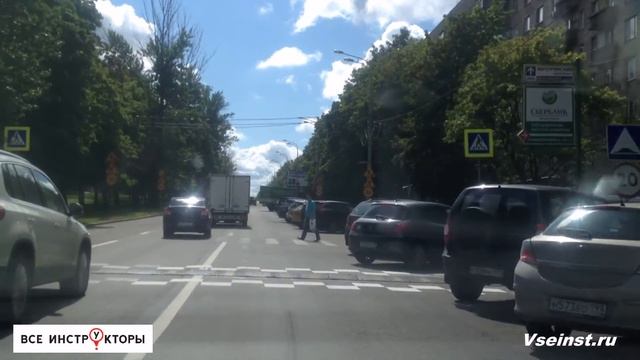 Мосфильмовский экзаменационный маршрут ГИБДД смотреть онлайн