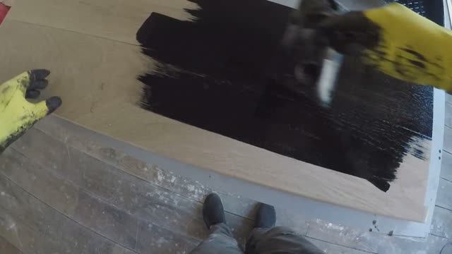 Как покрыть ступени из дуба маслом. смотреть онлайн