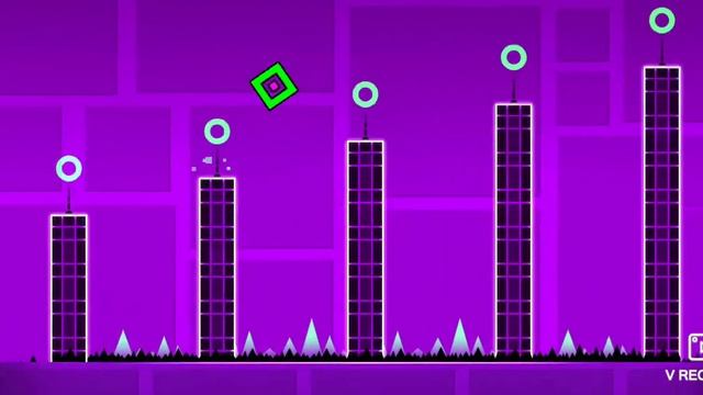 Как пройти игру Прыгающий кубик...