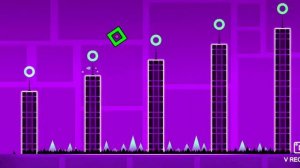 Как пройти игру Прыгающий кубик...