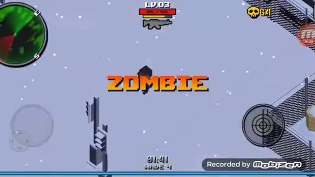 Играю в cube zombie Hunter часть 1 смотреть онлайн