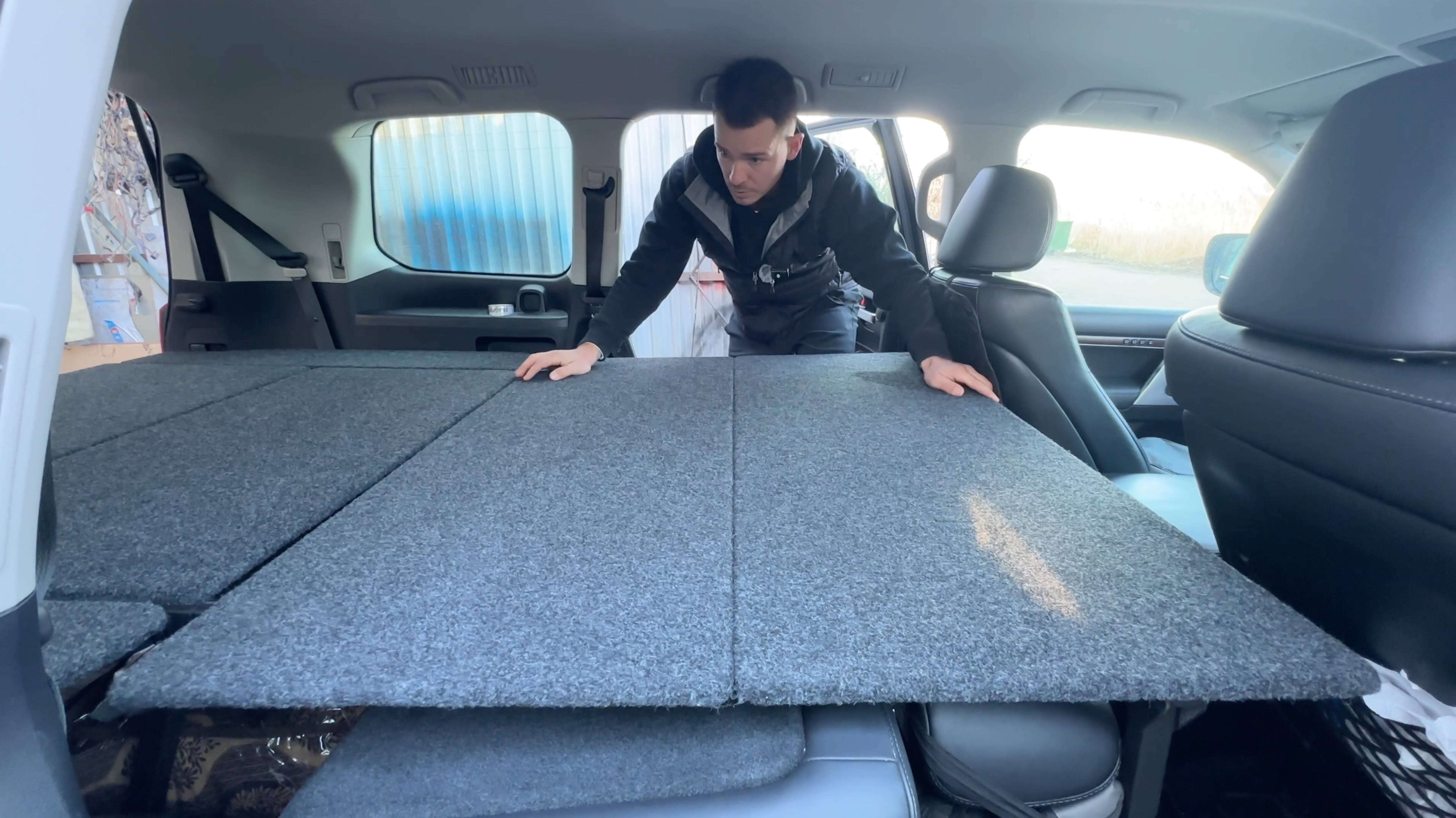 спальный модуль в машину