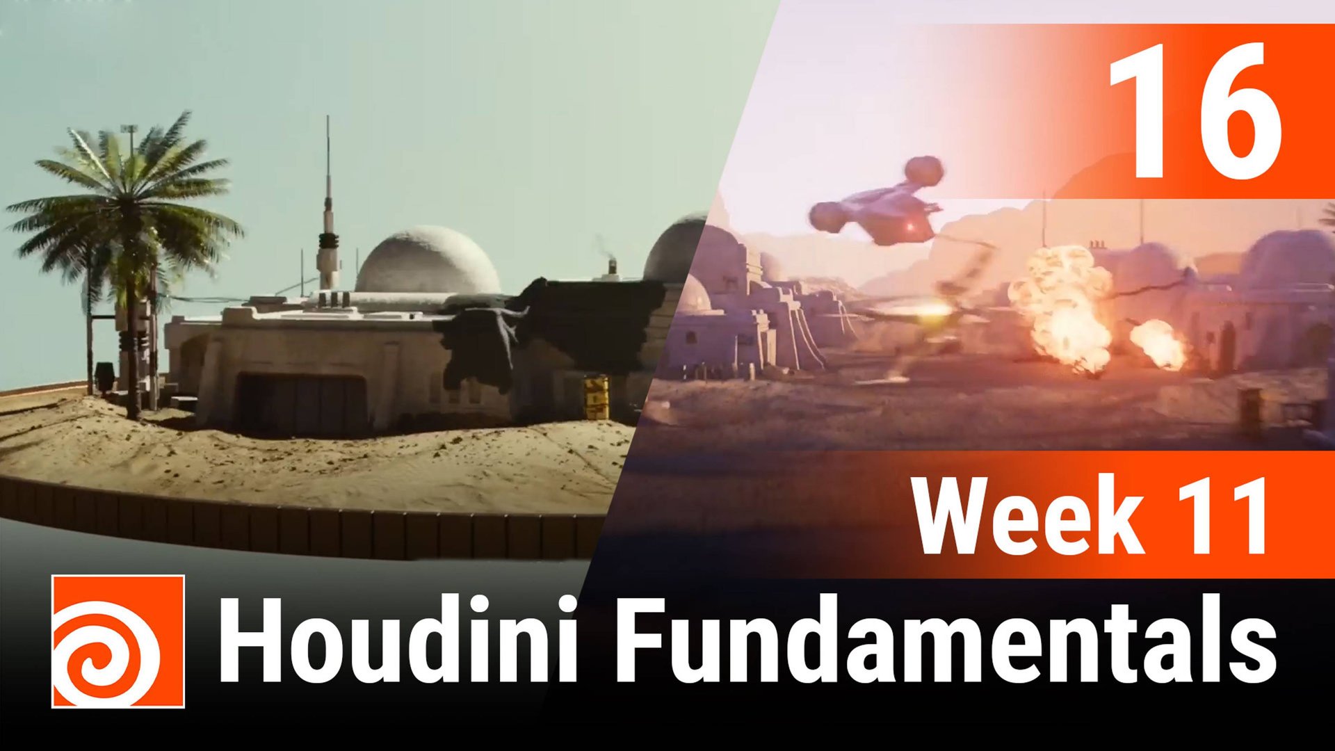 Week 11 - 016 - assignment lops scattering - Houdini Fundament смотреть онлайн