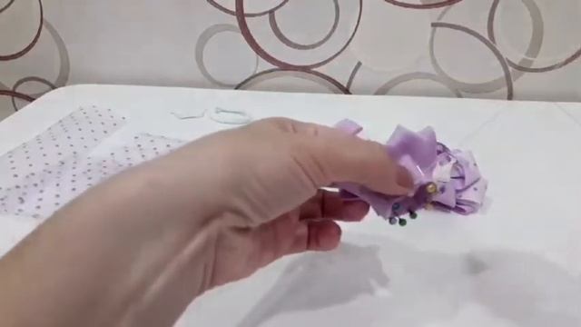 Бантики из ленты 2,5 см! DIY! Простой и легкий бантик. МК! Handmade! Hairbow! Канзаши ! Bandschleif