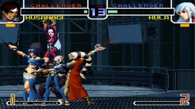 [TAS] Kusanagi VS Kula (KoF 2002 MP2) смотреть онлайн