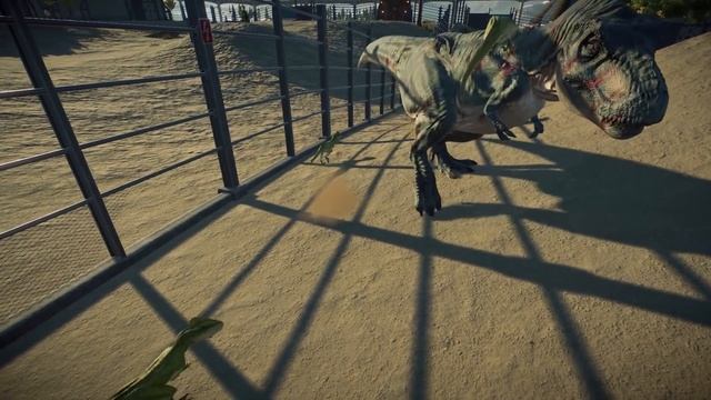 Tyrannosaurus Rex Vs Velociraptor Vs Carnotaurus,T-Rex Jurassic World Evolution Dinosaurs Fighting смотреть онлайн