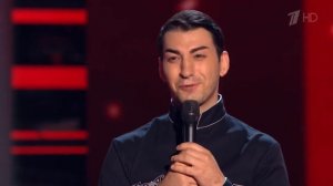 Леван Кбилашвили  Грузинская народная песня   Слепые прослушивания   Голос   Сезон 7