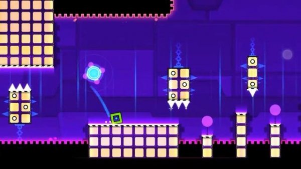 Geometry dash subzero: Прохождение 2 уровня- Nock em