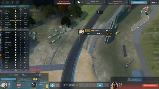 Motorsport Manager: .Гран-При Италии (не прохождения) смотреть онлайн