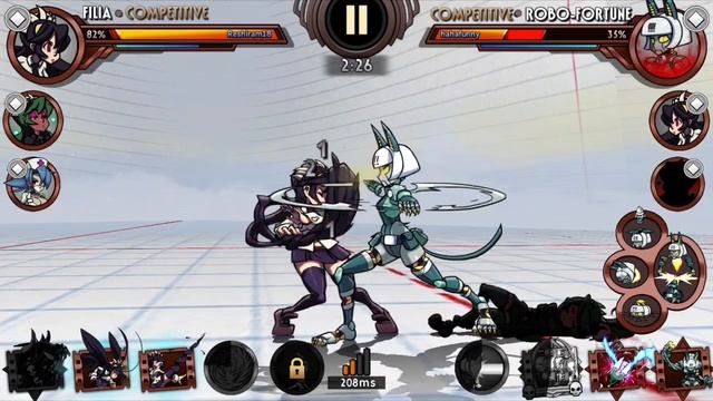Skullgirls Mobile - Competitive PvP Match Log: 4/3/20 смотреть онлайн
