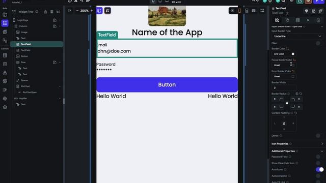 FlutterFlow на русском - Урок 4 (textfield, richtext, login) смотреть онлайн