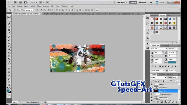 Ronnie Brown Signature Speed Art by Mets08123 смотреть онлайн
