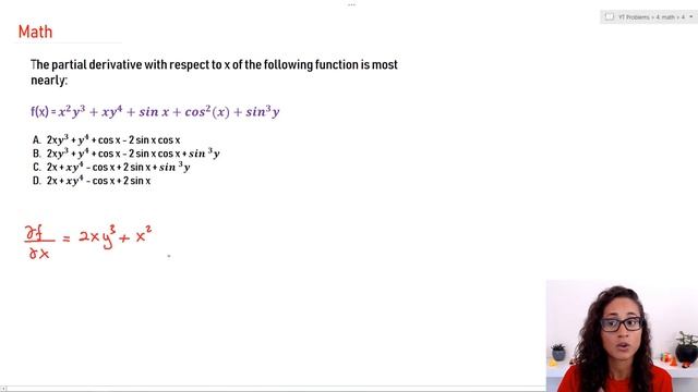 Partial Derivative (FE Exam Review) смотреть онлайн