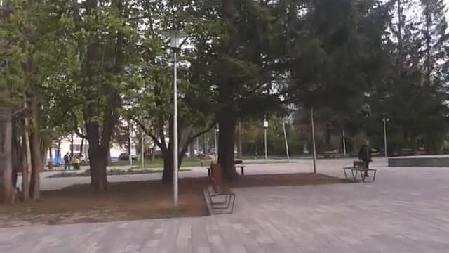 Площадь Победы 5 мая 2023 г. Каштаны распускаются в Чебоксарах смотреть онлайн