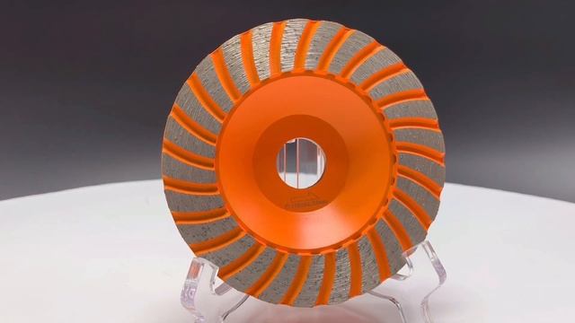Silver Brazed 4.5inch 115*5*22.23mm turbo diamond grinding cup wheel disc for concrete , stone смотреть онлайн