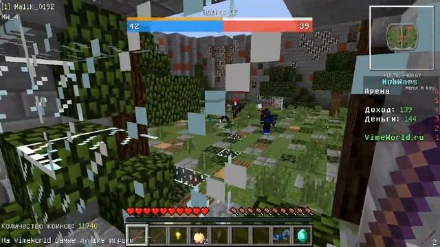 МАЙНКРАФТ MOBWARS | VIMEWORLD #3 смотреть онлайн