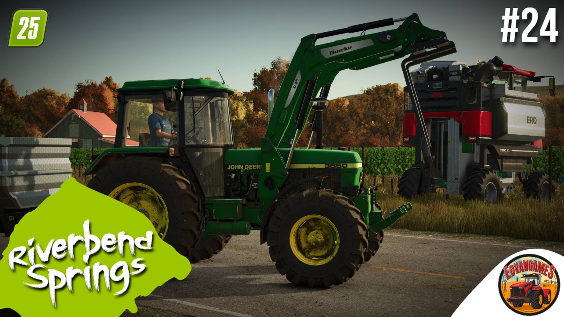 🔴 Стрим #24 | Riverbend Springs | Farming Simulator 25 смотреть онлайн