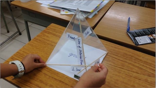 Angle between 2 lateral planes (pyramid) смотреть онлайн