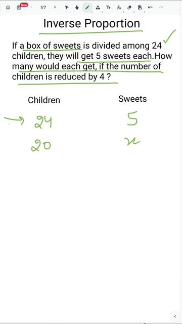 Inverse Proportion Questions Trick #inverseproportion #mathstrickshorts #maths смотреть онлайн