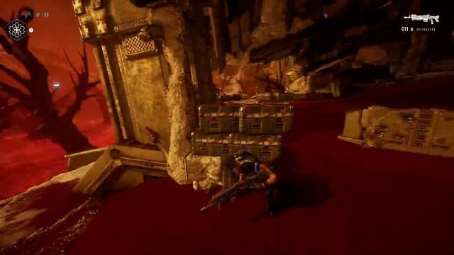 Gears 5. Безумная сложность. Покидаем центр подготовки. Эт смотреть онлайн