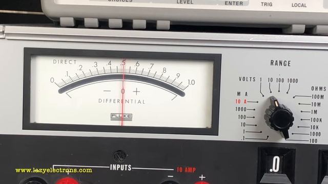 Fluke 853A Differential Multimeter смотреть онлайн