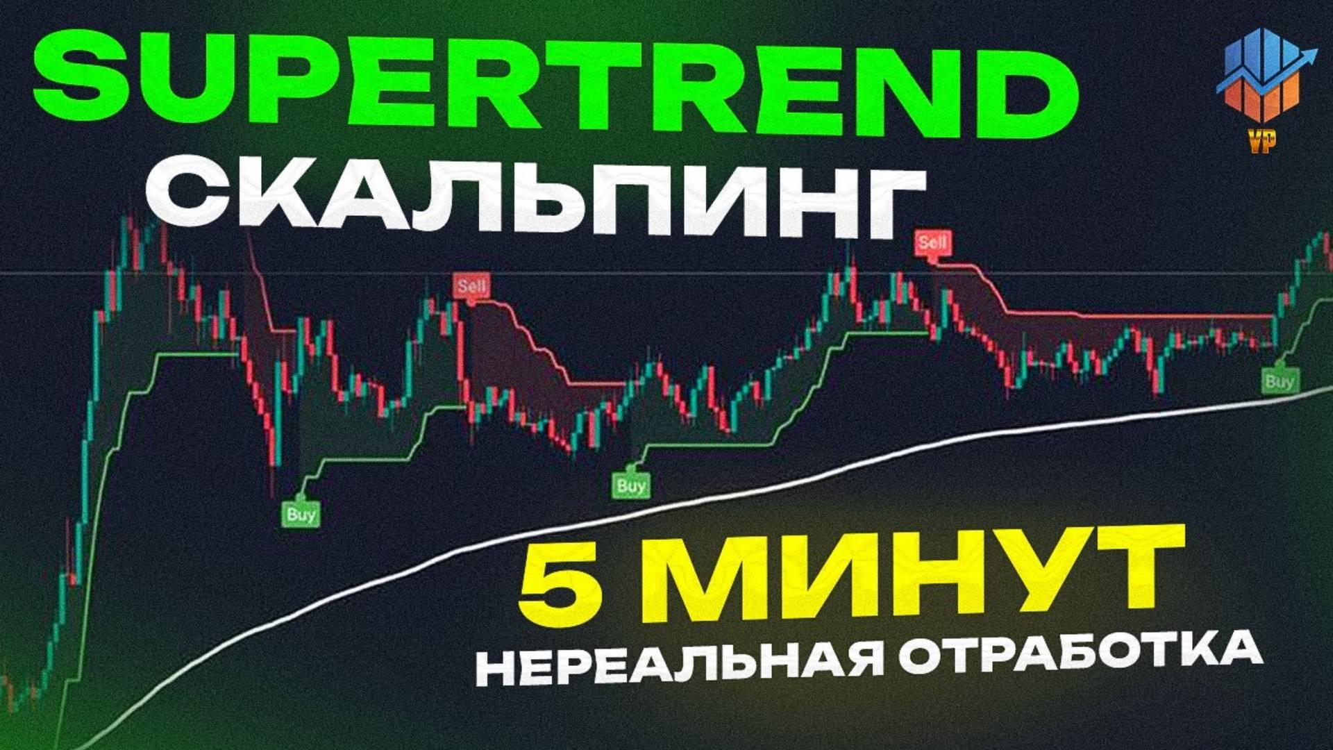 Супертренд стратегия (5 мин - 1 час и выше), трейдинг стратегия лучший индикатор TradingView смотреть онлайн