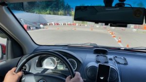 Автодром Гаи. Разворот в ограниченном пространстве. Как развернуться в тупике (на узкой дороге).