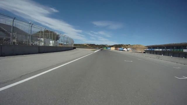 Following Ram. Camera Facing backwards. Laguna Seca April 11. смотреть онлайн
