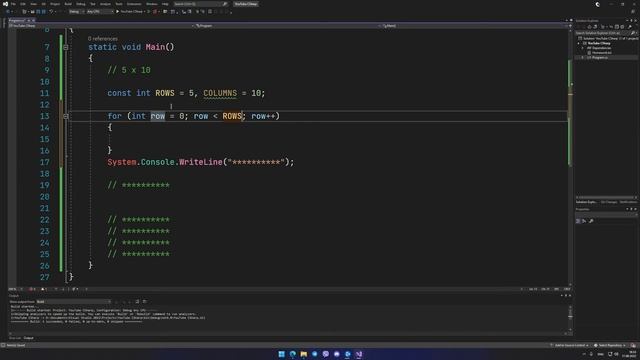 C# ⦁ Теорія ⦁ Урок 41 ⦁ Вкладені цикли смотреть онлайн