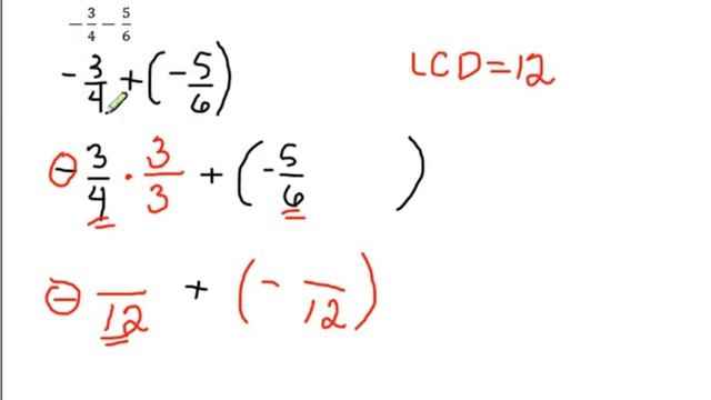 Lehmann 2 4 #31 34 find the difference, fractions without same denom смотреть онлайн