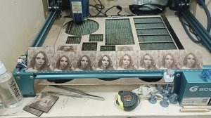 SCULPFUN S9 трассировка фотографии на разных настройках