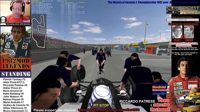 Formula-1. Season 1982. 17 rounds. Qualify & Race. смотреть онлайн