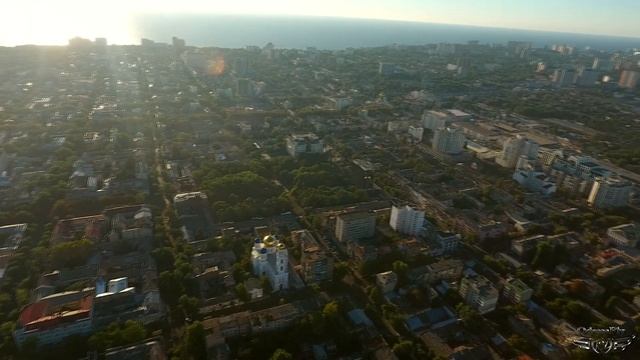 222 день рождения Одессы с высоты птичьего полета смотреть онлайн