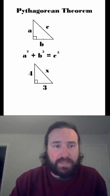 Math Minute 2/9 - Pythagorean Theorem #math #tutor смотреть онлайн