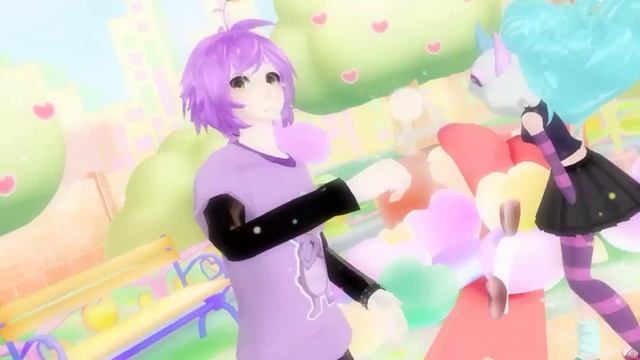 【MMD Heroic】Kami no manimani (Motion DL) смотреть онлайн