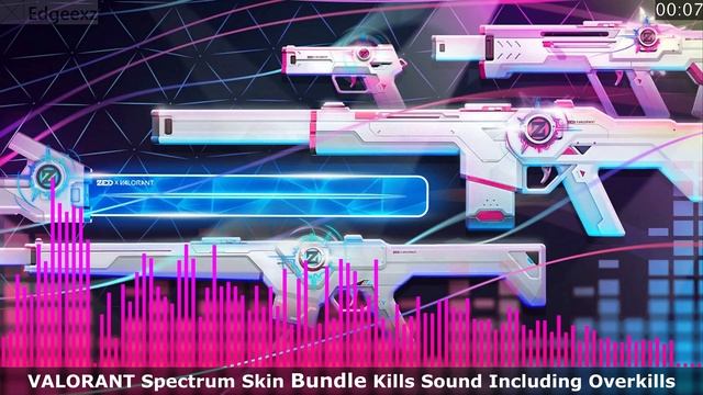 VALORANT Spectrum Bundle Skin - All Kill Sound (with 6 Kills Sound) | Zedd x VALORANT смотреть онлайн
