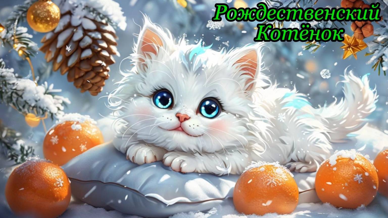 Рождественский Котёнок| Сказки для детей | Сказки на ночь| Аудиосказки |Сборник сказок смотреть онлайн