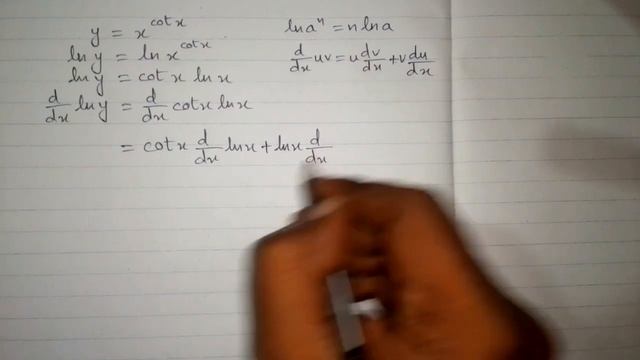 Derivative of x^(cot x) || Logarithmic Differentiation смотреть онлайн