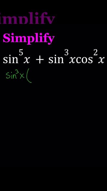 Simplifying A Trigonometric Expression смотреть онлайн