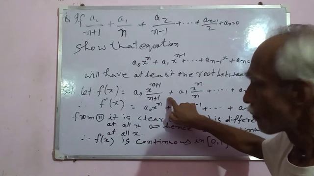 Differential calculus Rolle's theorem problem-5 смотреть онлайн