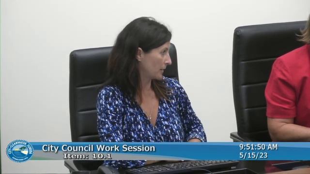 City of Clearwater Council Work Session 5/15/23 смотреть онлайн