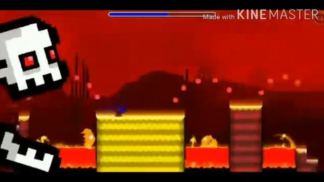 Пытаюсь пройти geometry dash саб-зиро. 1 часть смотреть онлайн