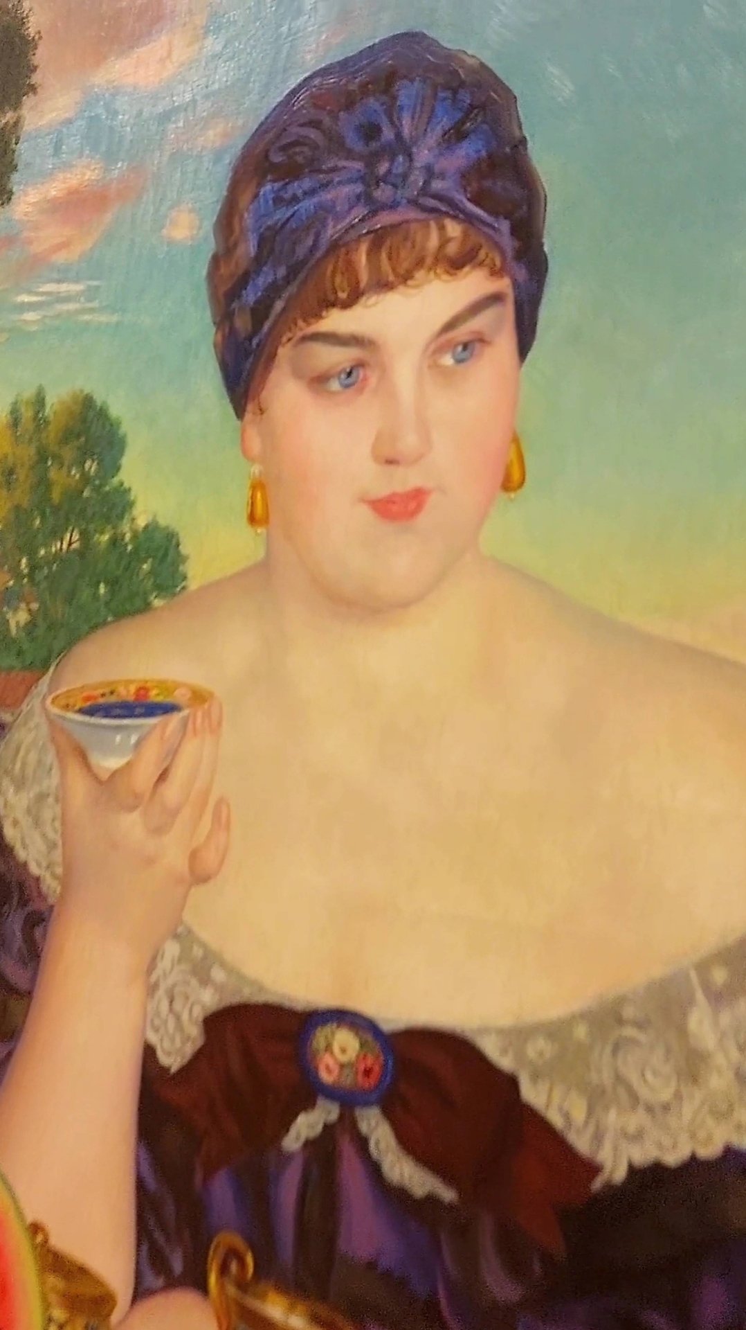 Вот такая "Купчиха" художника Кустодиева ♥️ Русский музей #живопись #петербург смотреть онлайн