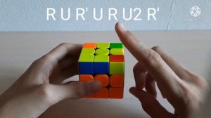 2 формулы рыбки 🐟 на кубике рубика (OLL)