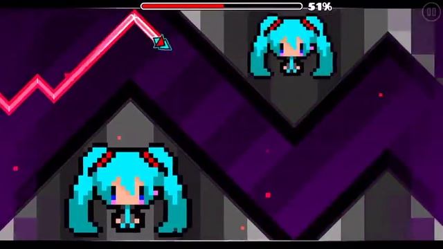 Hatsune Miku by Six Games | Geometry Dash | Pakmansanchez01 смотреть онлайн